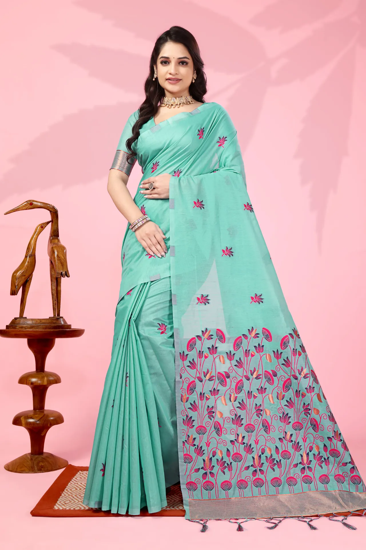 Pure Cotton Saree