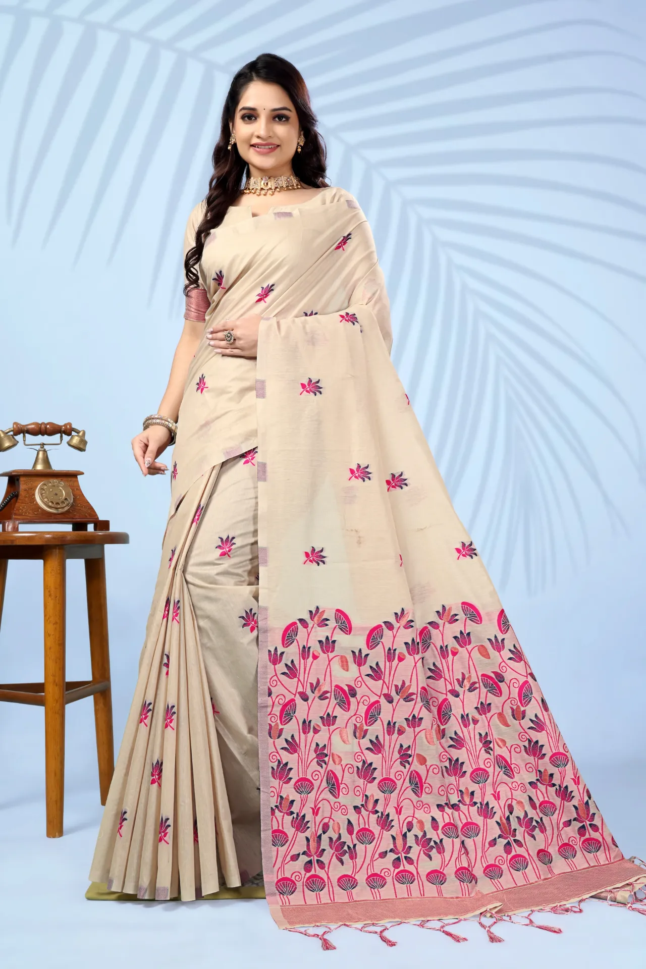 Pure Cotton Saree