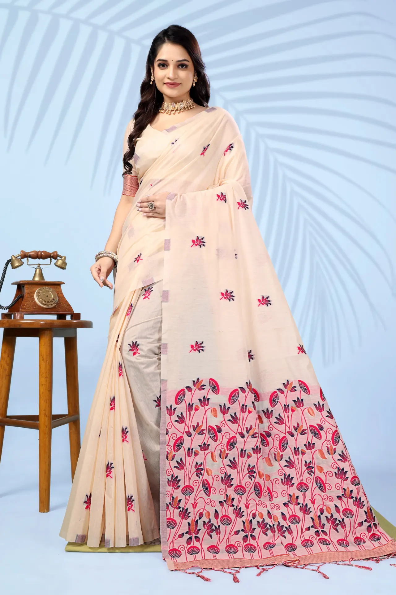 [SIV_0018] Pure Cotton Saree