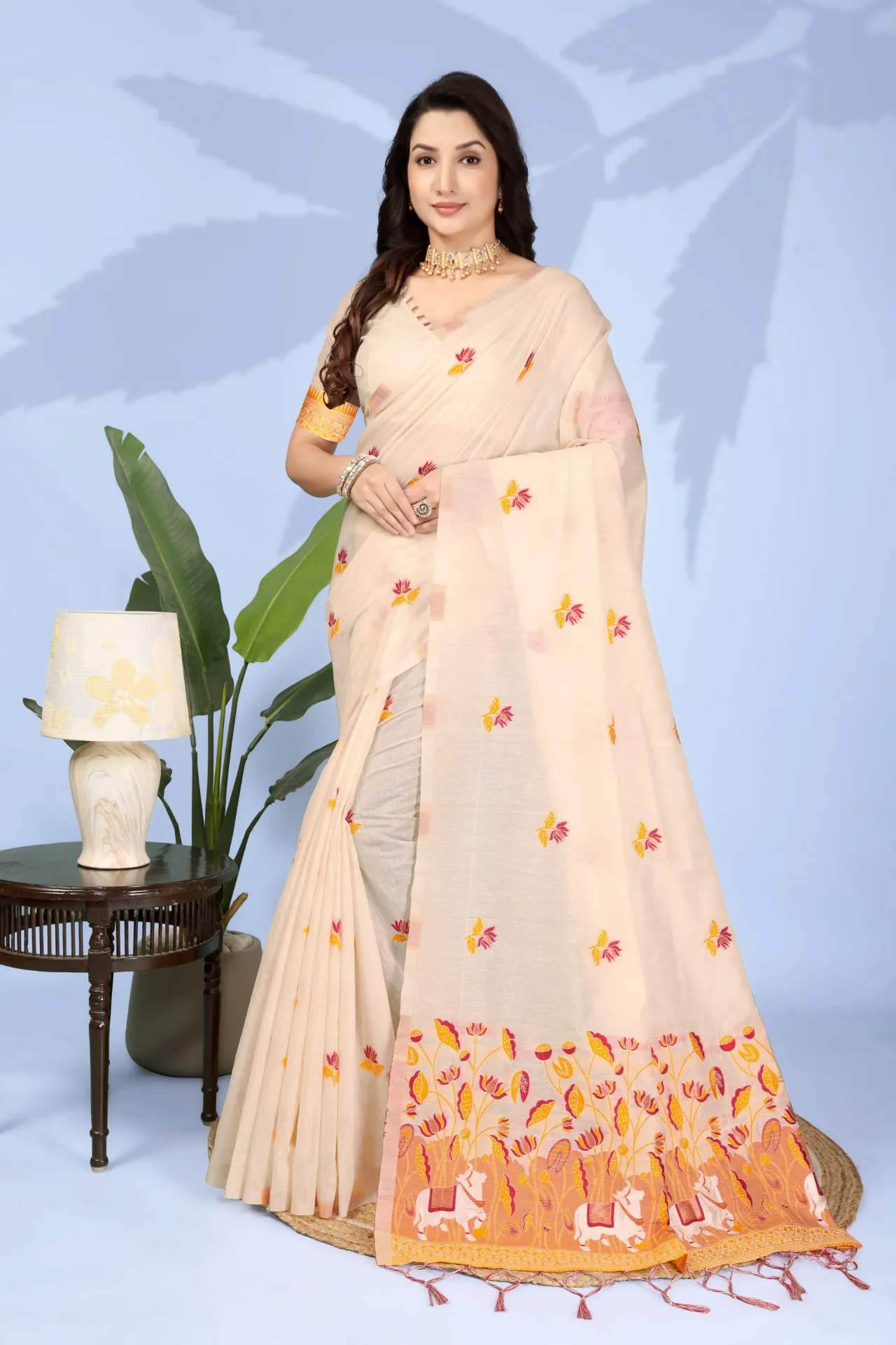 [SIV_0019] Pure Cotton Saree