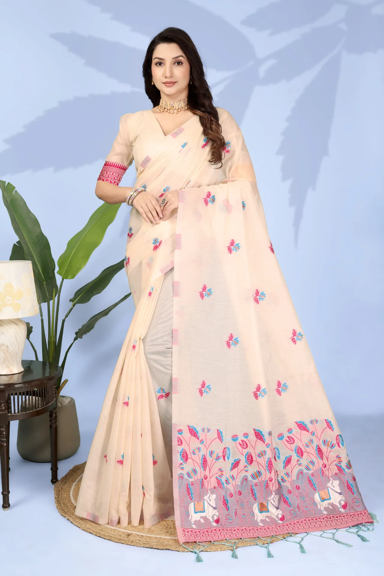 Pure Cotton Saree