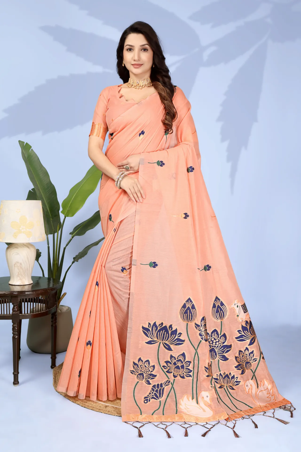 Pure Cotton Saree